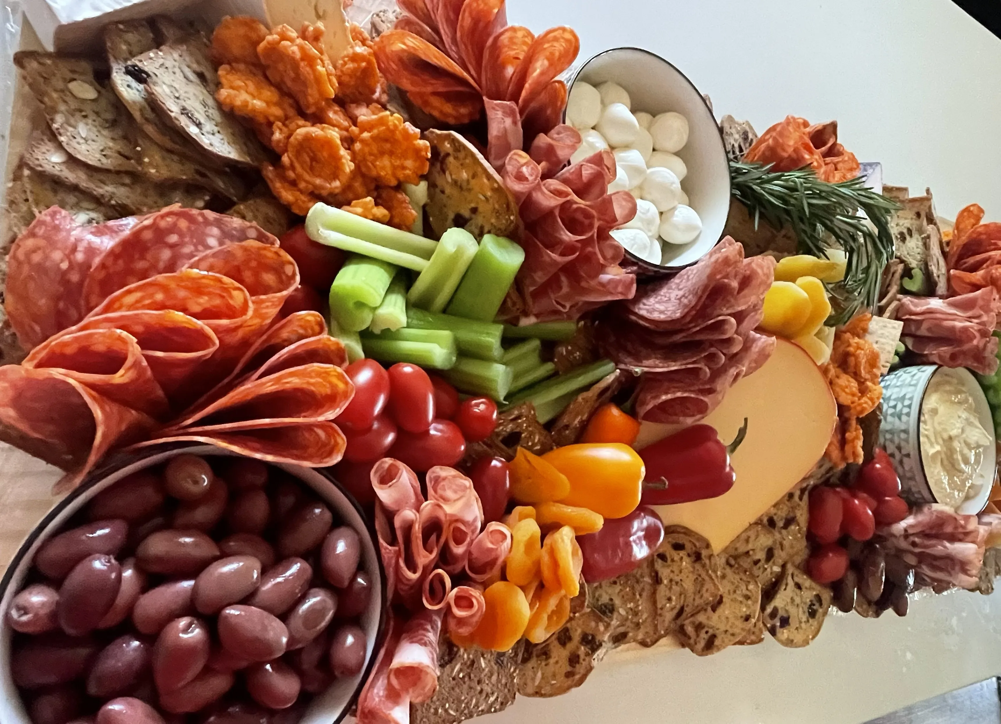 Yum Yum Catering charcuterie board Toronto