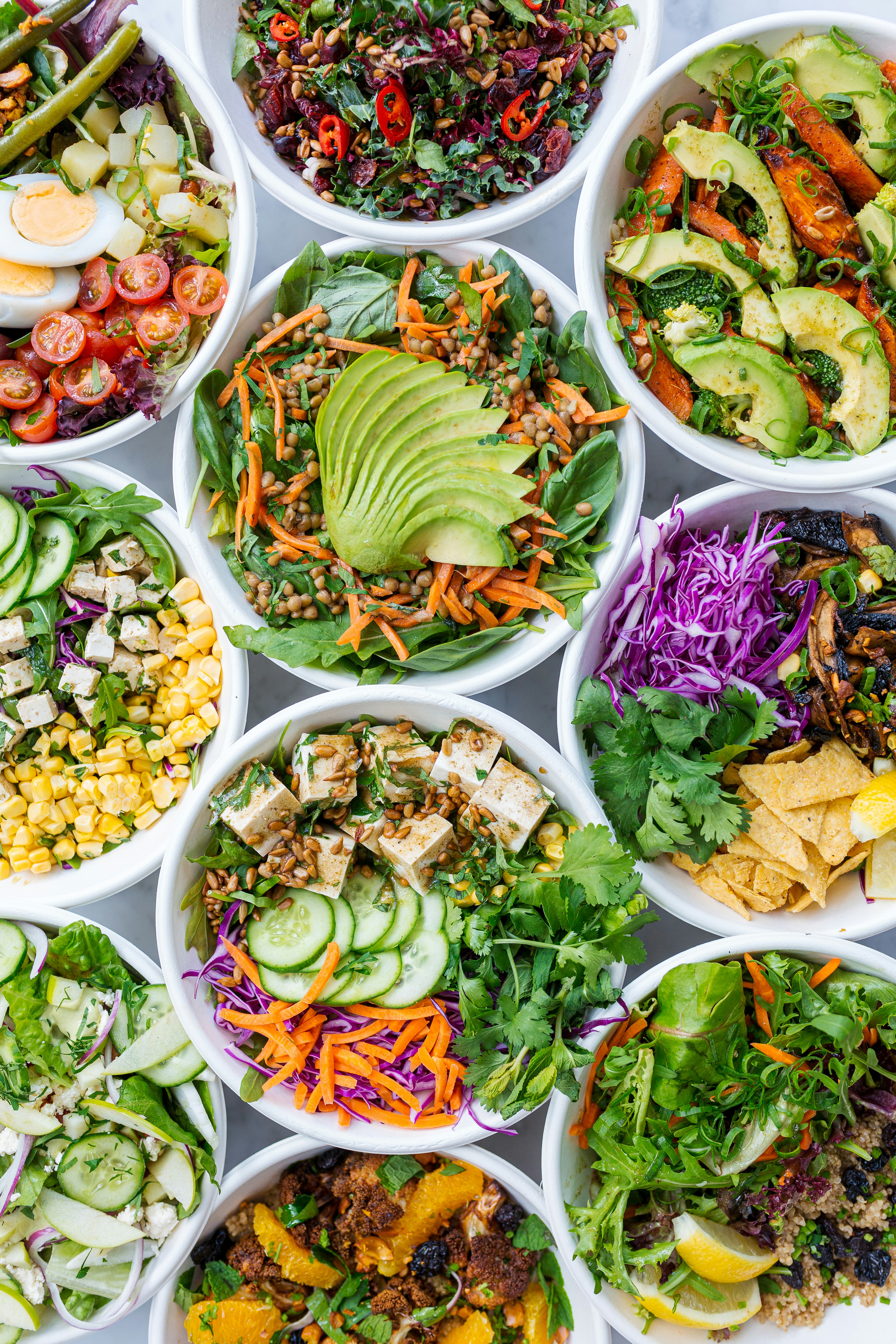Gourmet salad Yum Yum Catering