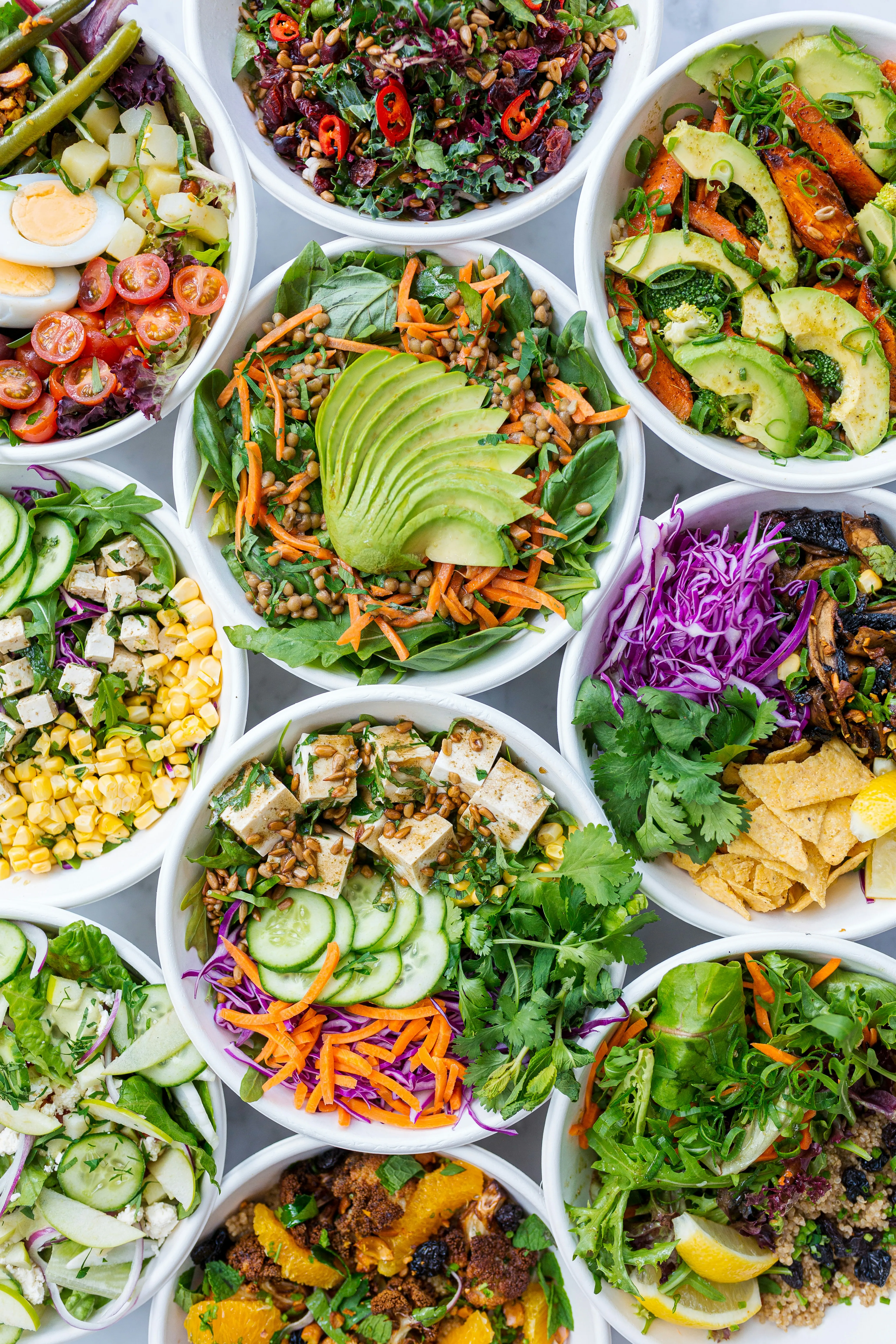 Gourmet salad Yum Yum Catering