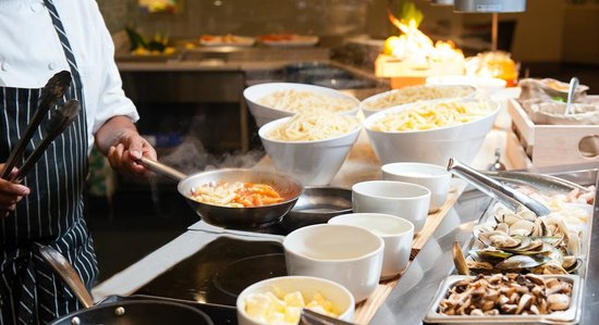 Yum Yum Catering live station event Toronto