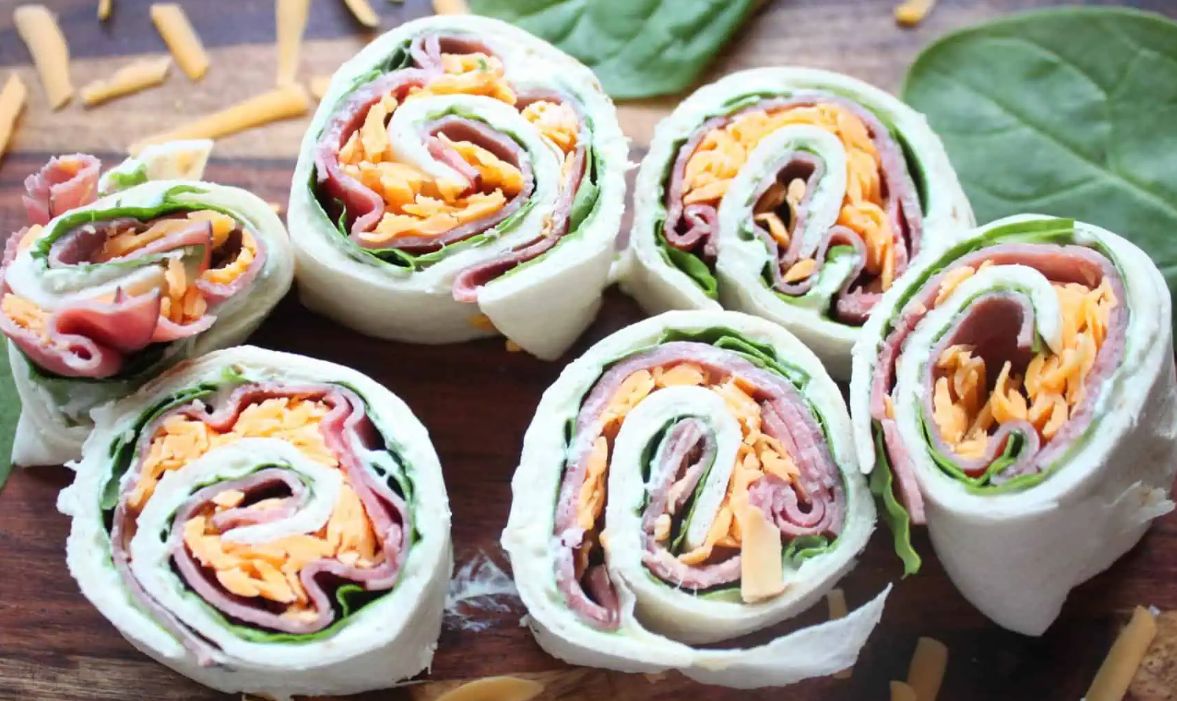 Assorted wraps catering Toronto
