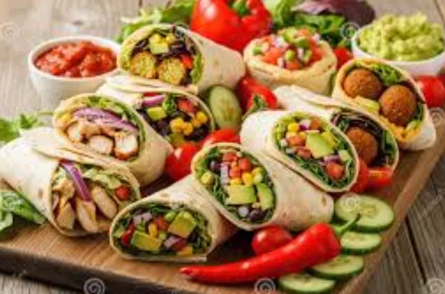 Tortilla wraps platter catering GTA