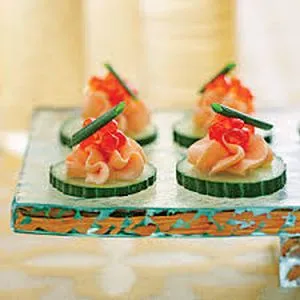 Elegant appetizers Yum Yum Catering Toronto