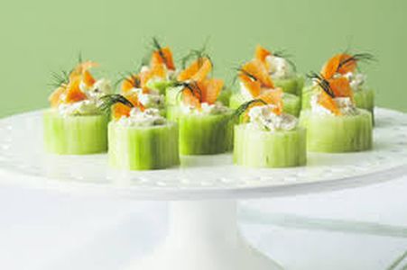 Bite-sized starters catering event Toronto