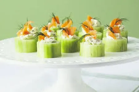 Bite-sized starters catering event Toronto
